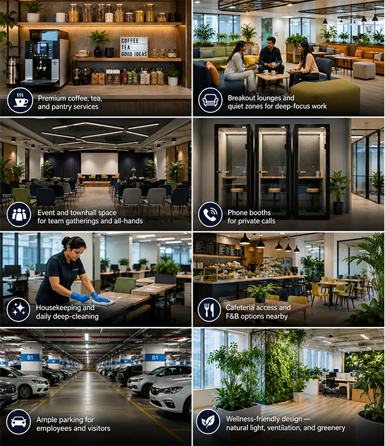 Work-Wise meeting and collaboration space near Manyata Tech Park